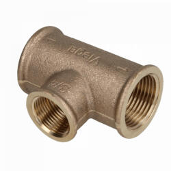 VIEGA 3130 menetes vörösöntvény szűkített T-idom 3/4" -1/2" -3/4" (264468)