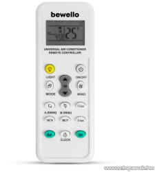 bewello BW4008 Univerzális 1000 az 1-ben légkondicionáló klíma távirányító, fehér
