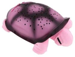  Zenés gyermek éjszakai lámpa OEM Turtle, töltővel, rózsaszín (11502)