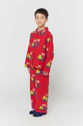 Bobo Choses gyerek pizsama piros, mintás - piros 123/134