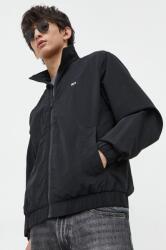 Tommy Jeans rövid kabát férfi, fekete, átmeneti - fekete L