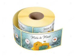 Label Print Etichete personalizate pentru borcane, Miere de mana, 54x144 mm, 500 etichete rola (06905631023001)