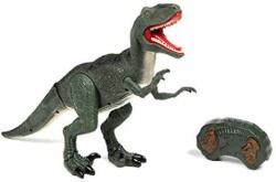 JM Velociraptor - dinozaur cu telecomandă, 48x26x10 cm, verde (KX9991)