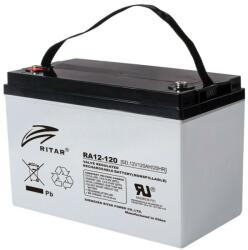 Ritar Акумулаторна батерия Ritar Power RA12-120, 12V, 120Ah, AGM, F5(M8)/F12(M8) конектори (RA12-120)
