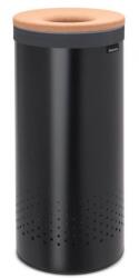 Brabantia Кош за пране 35л, с корков капак, черен, Brabantia (BRAB120008)