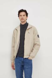 Calvin Klein Jeans rövid kabát férfi, bézs, átmeneti - bézs S - answear - 59 990 Ft