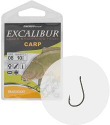 EnergoTeam Carlige EXCALIBUR Carp Maggot NS Nr. 10, 10buc/plic (47045010)