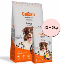 Calibra Calibra Dog Premium Line Energy 12 + 3 kg GRATUIT
