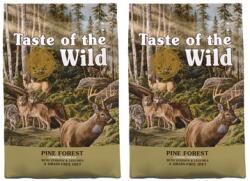Taste of the Wild Pine Forest 24, 4 kg (2 x 12, 2 kg) szarvassal és hüvelyesekkel