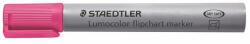 STAEDTLER Flipchart marker, 2 mm, kúpos, STAEDTLER Lumocolor 356 , rózsaszín (356-20) - kellekanyagonline