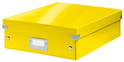 LEITZ Doboz, rendszerező, M méret, LEITZ Click&Store , sárga (60580016) - kellekanyagonline