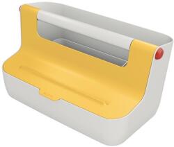 LEITZ Tárolódoboz, mobil, foganytúval, LEITZ Cosy , melegsárga (61250019) - kellekanyagonline