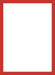 DJOIS Bemutató keret, mágneses, A4, DJOIS Magneto PRO , piros (195233)