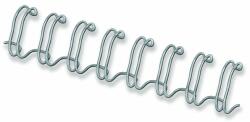 Fellowes Spirál, fém, 3: 1, 12 mm, 81-100 lap, FELLOWES, ezüst (54453) - kellekanyagonline