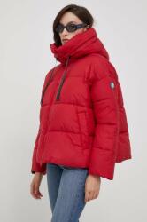 Save The Duck rövid kabát női, piros, téli - piros L - answear - 64 990 Ft