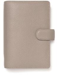 FILOFAX Kalendárium, gyűrűs, betétlapokkal, personal méret, FILOFAX Norfolk , barnásszürke (FX-022642) - kellekanyagonline