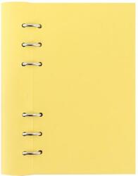 FILOFAX Tervező, naptár és füzet betéttel, A5, FILOFAX Clipbook Classic Pastel , pasztellsárga (FX-145000) - kellekanyagonline