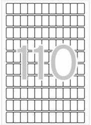 APLI Etikett, 12x18 mm, kerekített sarkú, A5 hordozón, APLI, 1650 etikett/csomag (01860) - kellekanyagonline
