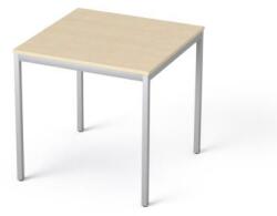 MAYAH Általános asztal fémlábbal, 75x75 cm, MAYAH Freedom SV-37 , juhar (SV-37/IBXA37J)