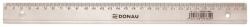 DONAU Vonalzó, műanyag, 30 cm, DONAU (7053001PL-00) - kellekanyagonline