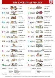 Stiefel Könyökalátét, kétoldalas, A3, STIEFEL The English Alphabet/Great-Britain (12263K) - kellekanyagonline