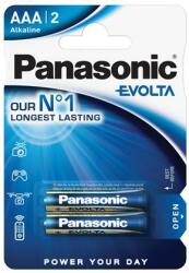 Panasonic Elem, AAA mikro, 2 db, PANASONIC Evolta (LR03EGE-2BP/LR03EGE/2BP) - kellekanyagonline