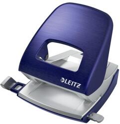 Leitz Lyukasztó, kétlyukú, 30 lap, fém, LEITZ Nexxt Style, titánkék (50060069)