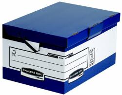 Fellowes Csapófedeles ergonómikus archiválókonténer, BANKERS BOX® BY FELLOWES® , kék (48901)