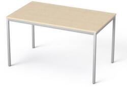 MAYAH Általános asztal fémlábbal, 75x130 cm, MAYAH Freedom SV-38 , juhar (SV-38/IBXA38J)