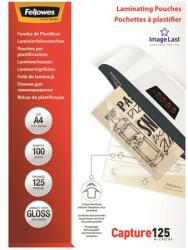 Fellowes Meleglamináló fólia, 125 mikron, A4, fényes, 100 db, FELLOWES (5307407) - kellekanyagonline