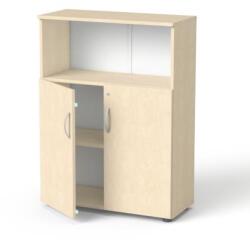 MAYAH Szekrény, 3 rendező magas, kombinált, polcos, MAYAH Freedom SV-09 , juhar (SV-R07 J/ IBXSZ09J) - kellekanyagonline