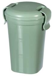 Keter Ételtartó pohár, 600ml, műanyag, CURVER, Lunch&Go , zöld (249951)