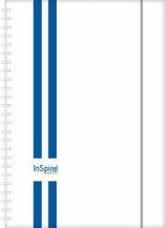 Dayliner Naptár, tervező, A5, heti, DAYLINER, InSpiral GT , fehér-kék (DL4AG-ISFA5HE-GTFK) - kellekanyagonline