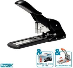 Rapid Tűzőgép, nagyteljesítményű, 9/8-14, 110 lap, RAPID HD110 , fekete/szürke (21080816)
