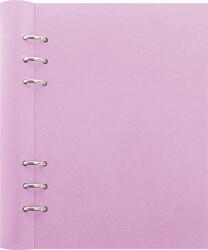 FILOFAX Tervező, naptár és füzet betéttel, A5, FILOFAX Clipbook Pastel , pasztell-lila (FX-023623) - kellekanyagonline