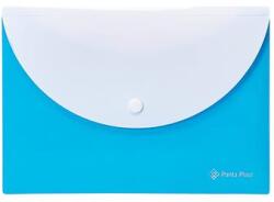 Panta Plast Irattartó tasak, A5, PP, patentos, két zsebes, PANTA PLAST, neon kék (0410-0088-03)
