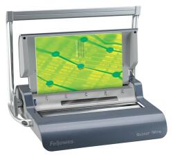 Fellowes Spirálozógép, fém spirálkötéshez, manuális, 130 lap, FELLOWES Quasar Wire (5224101)