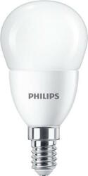 Philips LED izzó, E14, kisgömb, P48, 7W, 806lm, 2700K, PHILIPS CorePro (929002973102) - kellekanyagonline