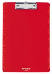 FLEXOFFICE Felírótábla, A4, műanyag, FLEXOFFICE FO-CB011 , piros (FO-CB011RED)