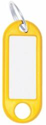 WEDO Kulcscímke, 10 db, WEDO sárga (262101805) - kellekanyagonline