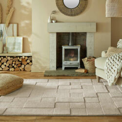 My carpet Fl. Checkerboard Natural 120X170 Szőnyeg (503119373442)