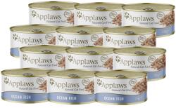 Applaws APPLAWS Óceáni halak húslevesben konzervdobozban 12x156g