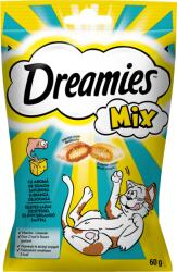 Dreamies MIX 60 g - macskaeledel sajt és lazac ízesítéssel