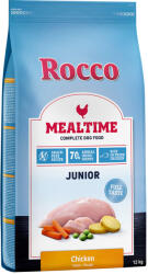 Rocco 12kg Rocco Mealtime Junior csirke száraz kutyatáp 10+2kg ingyen akcióban