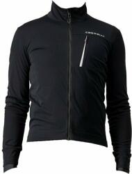 Castelli Go Jacket Light Black/White XL Kabát