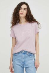 Levi's pamut póló női, rózsaszín - rózsaszín XS - answear - 9 990 Ft