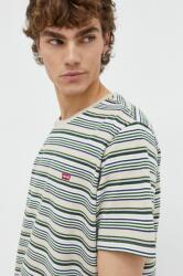 Levi's pamut póló bézs, férfi, sima - bézs S