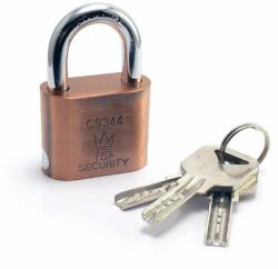 Richmann Lacat Top Security corp din cupru + 3 chei (C9344) - artool