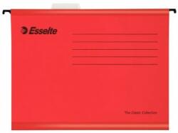 Esselte Plăci de dosar suspendate, carton reciclat, A4, ESSELTE „Classic, roșu, 25 buc