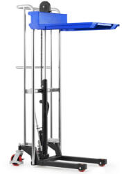AVLift Hidraulikus kézi magasemelő 400 kg 1500 mm felhajtható emelőlappal és villával, emelőasztal, manipulációs targonca